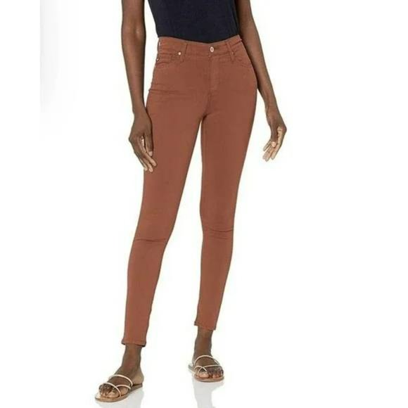 Ag Adriano Goldschmied Denim - AG Farrah Ankle High Rise Skinny Sateen Jeans Size 32